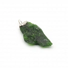 Chrome Diopside Pendant and Sterling Silver 925