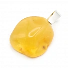 Amber and Sterling Silver 925 Pendant