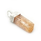 Imperial Topaz and Sterling Silver 925 Pendant