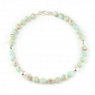 Howlite and Sterling Silver Necklace