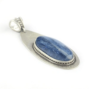 Kyanite and Sterling Silver Pendant