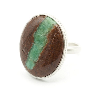 Chrysoprase and Sterling Silver 925&nbsp;...