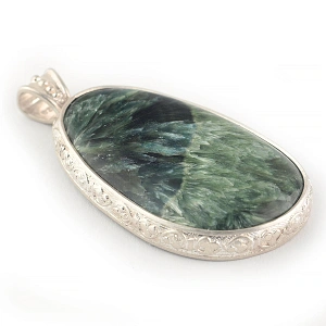 Sterling Silver 925 and Seraphinite ...