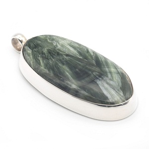Seraphinite and Sterling Silver 925&nbsp;...