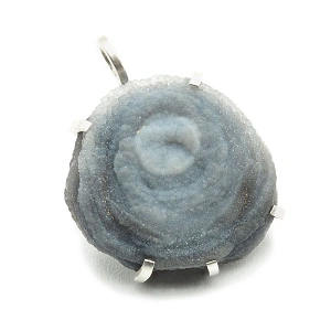 Chalcedony and Sterling Silver 925 Pendant