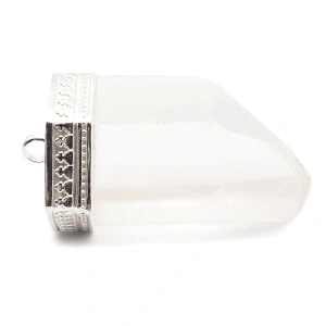 Quartz Crystal Point Pendant in 925&nbsp;...