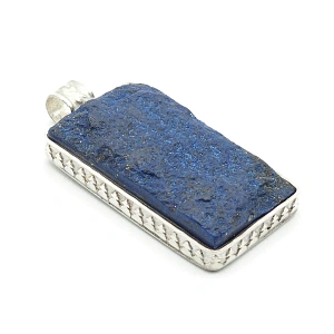 Sterling Silver 925 and Lapis Lazuli Pendant