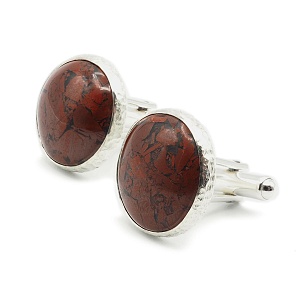 Sterling Silver and Red Jasper&nbsp;...