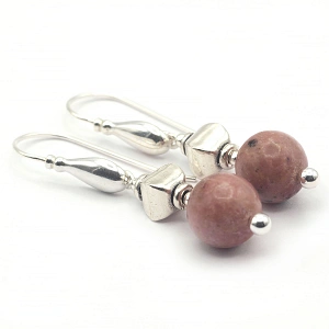 Rhodonite and Sterling Silver ...