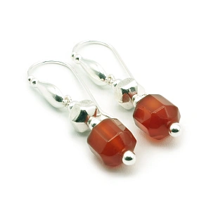 Carnelian and Sterling Silver ...