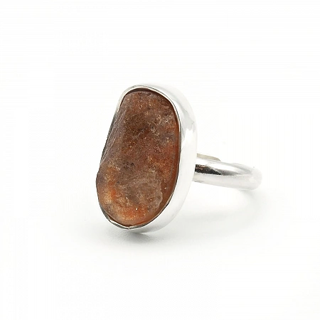 Sunstone and Sterling Silver 925 Ring
