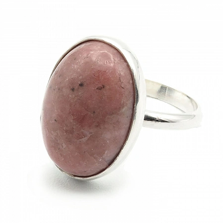 Sterling Silver and Rhodonite Ring