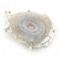 Raw brazilian Rose Chalcedony Pendant and Sterling Silver