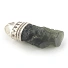 Pendentif de cristal Moldavite serti d'Argent 925