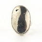 Large Pyrite and Sterling Silver Ring 3