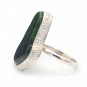 Chrome Diopside and Sterling Silver Ring 2
