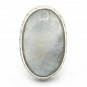 Blue Calcite and Sterling Silver Ring 3