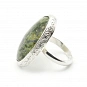 Serpentine and Sterling Silver 925 Ring 2