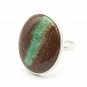 Chrysoprase and Sterling Silver 925 Ring 1