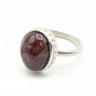 Pink Tourmaline and Sterling Silver 925 Ring 1