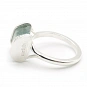 Aquamarine and 925 Silver Ring 2