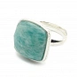 Amazonite and 925 Silver Ring 1