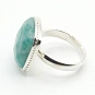 Amazonite and 925 Silver Ring 2