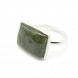 Jade and 925 Silver Ring 1