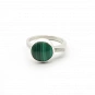 Malachite and 925 Silver Ring 3