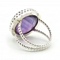 Sterling Silver and Amethyst Ring 3