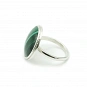 Sterling Silver 925 and Malachite Ring 2