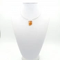 Amber and Sterling Silver 925 Pendant 6