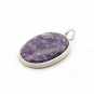 Sterling Silver 925 and Charoite Pendant 3