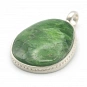 Chrome Diopside Pendant set in Sterling Silver 925 3