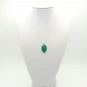 Amazonite and Sterling Silver 925 Pendant 5