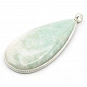 Amazonite and Sterling Silver 925 Pendant 3