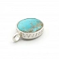 Turquoise and 925 Silver Pendant 2