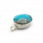 Turquoise and 925 Silver Pendant 2