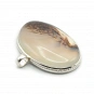 Sterling Silver 925 and Dendritic Agate Pendant 2