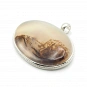 Sterling Silver 925 and Dendritic Agate Pendant 3