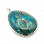 Sterling Silver 925 and Chrysocolla Pendant 1