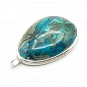Sterling Silver 925 and Chrysocolla Pendant 2