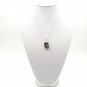 Raw Chrome Diopside Pendant set in Sterling Silver 925 5