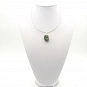 Raw Chrome Diopside Pendant set in Sterling Silver 925 6