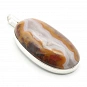 Agate and Sterling Silver 925 Pendant 1