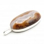 Agate and Sterling Silver 925 Pendant 2