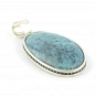 Turquoise and Sterling Silver Pendant 1