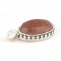Sunstone and Sterling Silver Pendant 2
