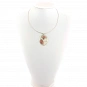 Raw Sunstone and Sterling Silver Pendant 7
