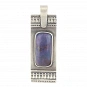 Sugilite and Sterling Silver Pendant 1